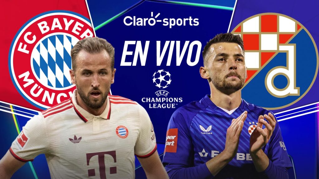 Bayern Munich vs Dinamo Zagreb, en vivo online. Claro Sports