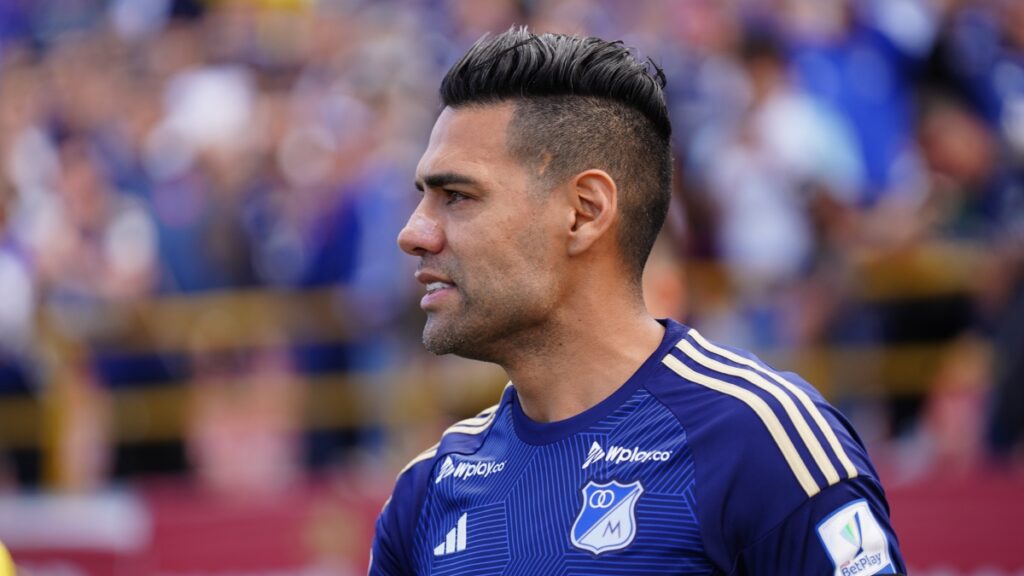 Radamel Falcao García jugando con Millonarios | Getty Images.