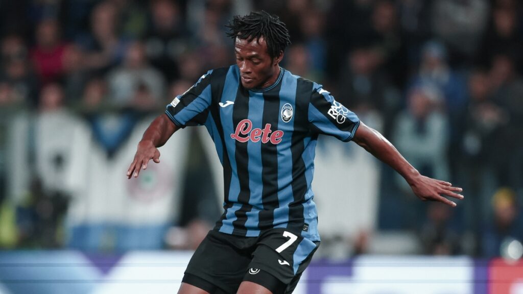 Juan Guillermo Cuadrado jugando con Atalanta | Atalanta.