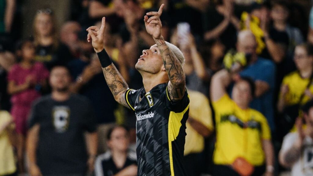 'Cucho' Hernández celebrando | Columbus.