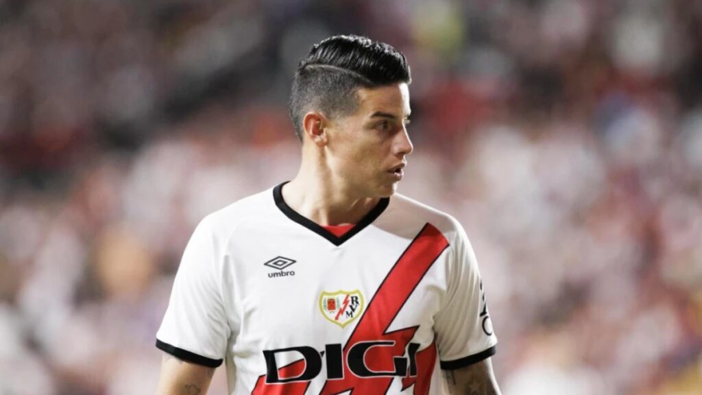 James Rodríguez con el rayo Vallecano | LaLiga.