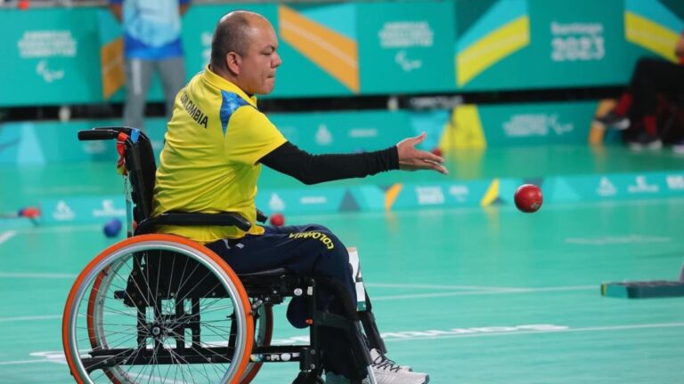 Edilson Chica conquista plata para Colombia en Boccia de los Juegos Paralímpicos