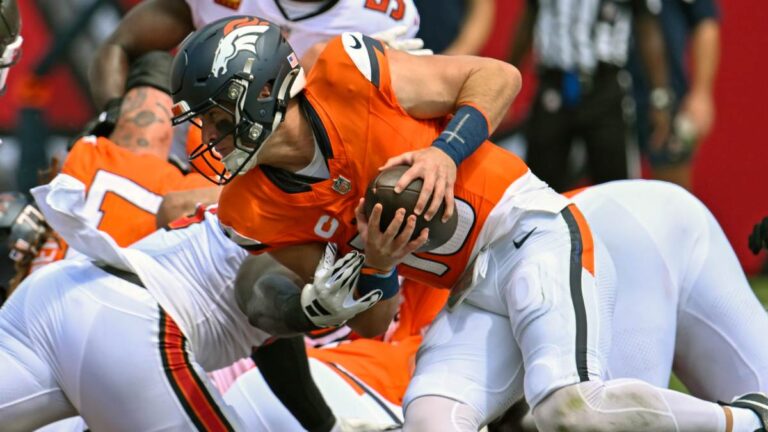 Bo Nix y Will Lutz encabezan la victoria de los Broncos sobre los Buccaneers