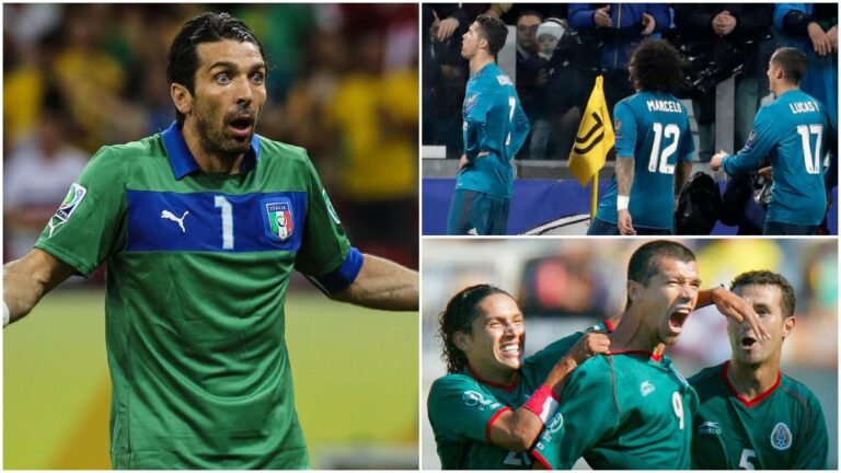 ¡Al nivel de la chilena de Cristiano! Buffon compara el cabezazo de Borgetti del 2002 con el mítico gol de CR7