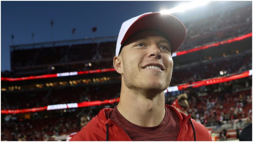 Christian McCaffrey, jugador de los 49ers | AP