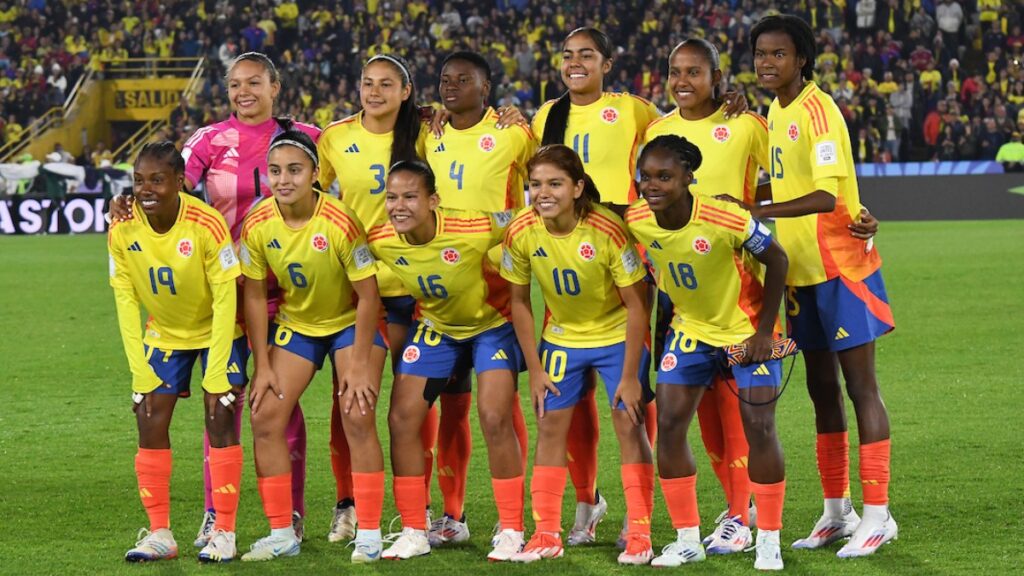 Jugadoras de la Selección Colombia Sub 20. - Vizzor Image.