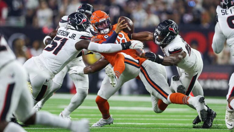 Los Texans se llevan el triunfo ante un desastroso Caleb Williams y los Bears