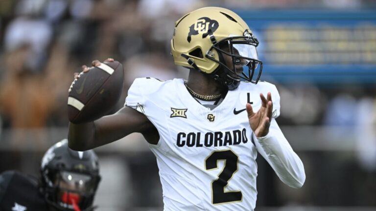 Shedeur Sanders se luce en la victoria de Colorado ante UCF