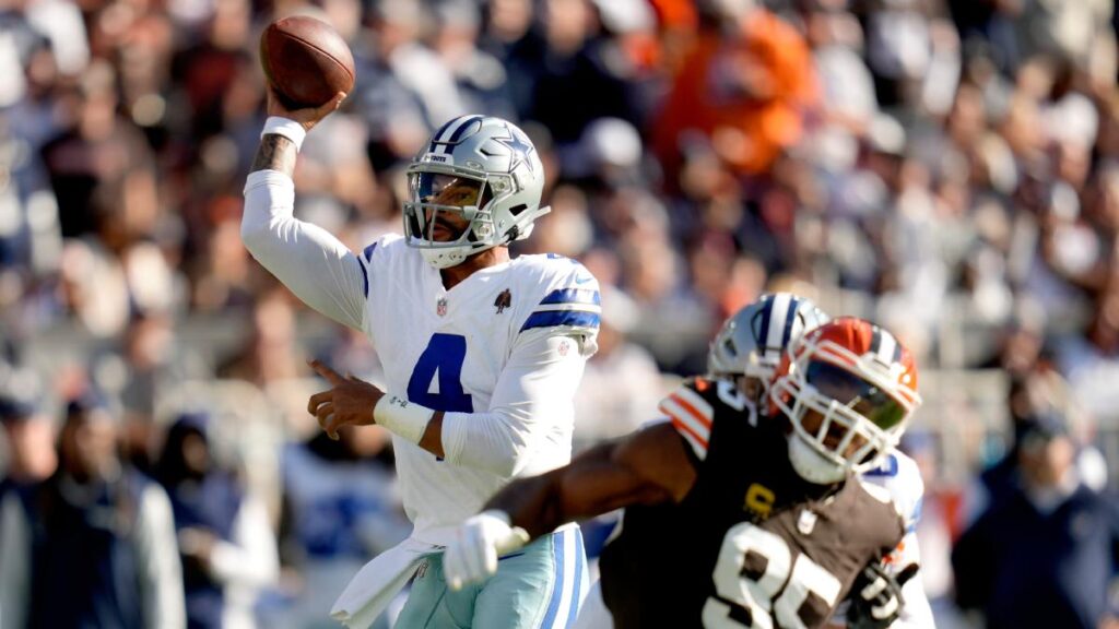 Cowboys derrota 33-17 a Browns en la Semana 1 de la NFL