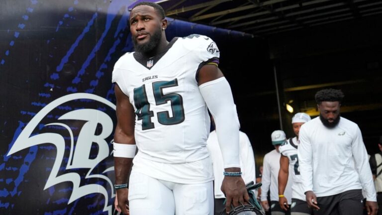 Devin White, lesionado, se pierde el juego de los Eagles en Brasil ante los Packers