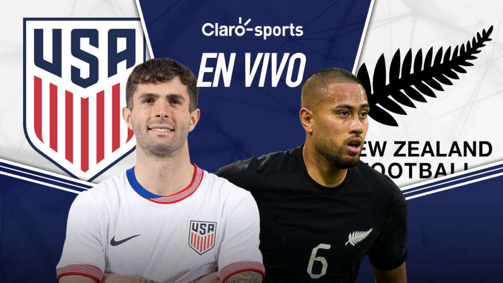 Estados Unidos vs Nueva Zelanda, en vivo online por Claro Sports