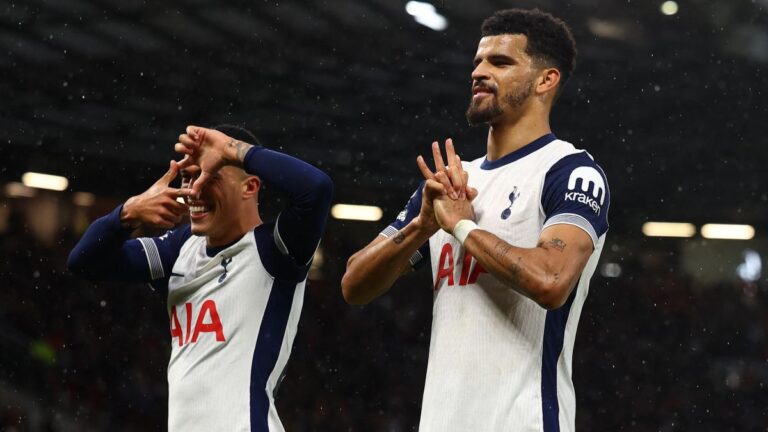 ¡Se caen a pedazos! El Manchester United sucumbe ante el Tottenham en Old Trafford