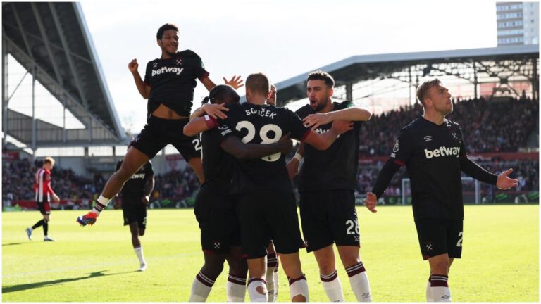 El West Ham de Edson Álvarez rescata un punto ante el Brentford