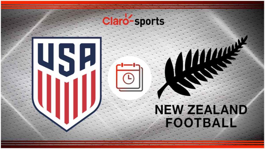 Estados Unidos vs Nueva Zelanda, dónde ver en vivo online | Claro Sports