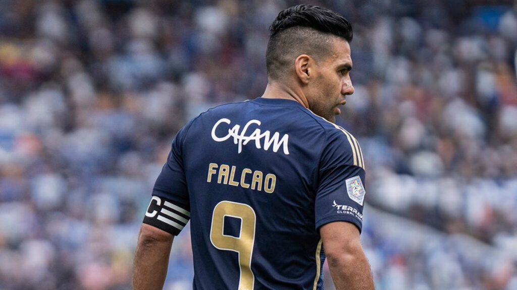 Falcao García, durante el partido. - @MillosFCoficial.