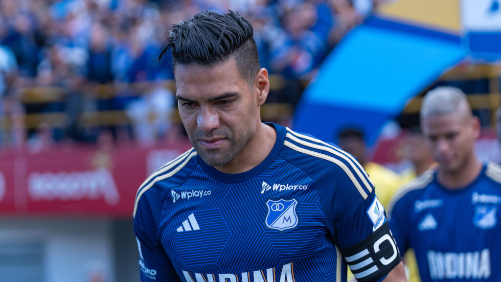 Falcao García, en un partido de Millonarios. - Vizzor Image.