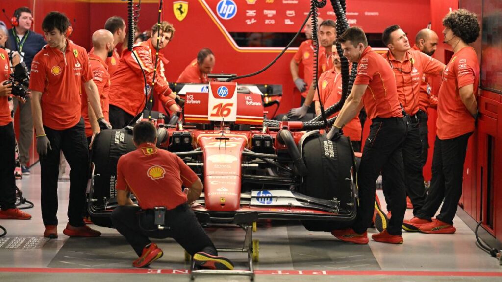 La escudería Ferrari recibió una multa luego de realizar una acción fuera del reglamente dentro de la práctica libre 3.