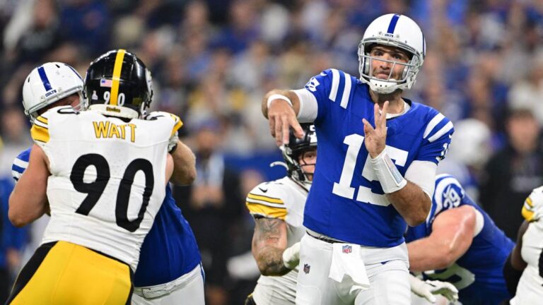 Los Pittsburgh Steelers pierden el invicto ante Joe Flacco y los Indianapolis Colts