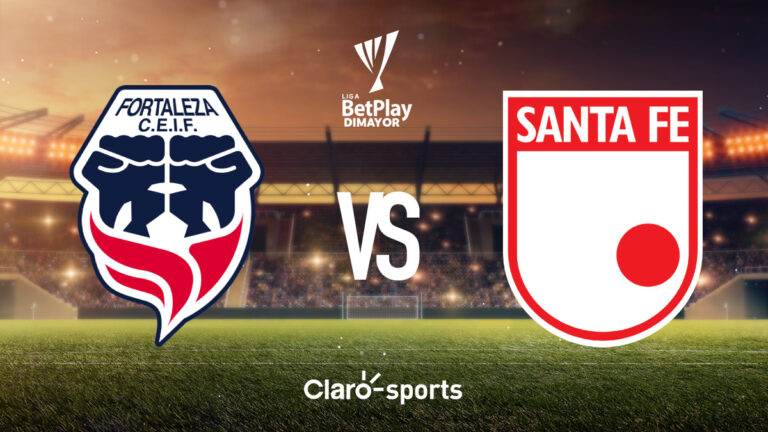 Fortaleza vs Santa Fe en vivo la Liga BetPlay Dimayor 2024-II: duelo de ida y vuelta