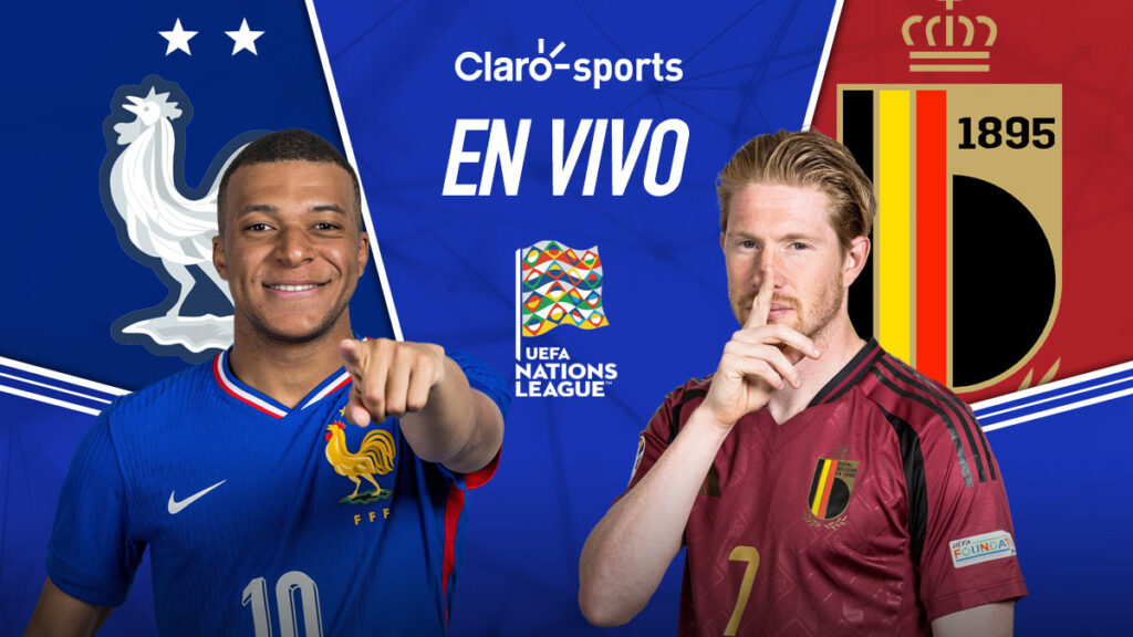 Francia vs Bélgica, en vivo online. Claro Sports