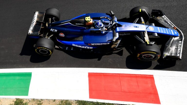 Franco Colapinto queda 12° en Monza y hace historia con Williams en la Fórmula 1