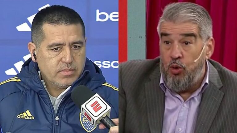 La respuesta de Riquelme al Chavo Fucks tras el cruce televisivo y posterior abandono de entrevista