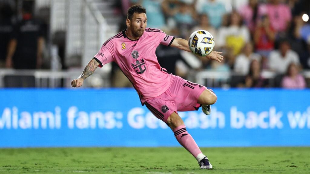 Gol de Lionel Messi pone el empate 1-1 para el Inter Miami