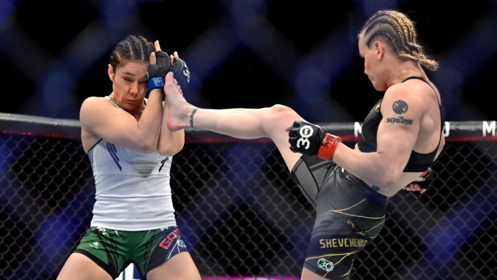 Shevchenko y Alexa Grasso se miden por tercera vez | AP Photo/David Becker