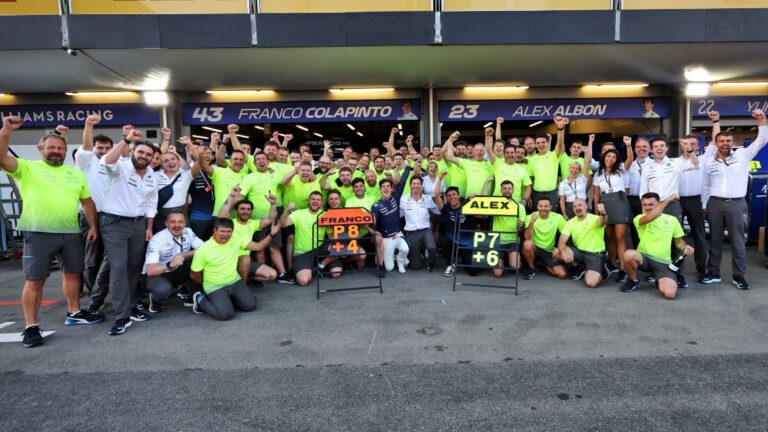 Los adelantamientos de Franco Colapinto en el Gran Premio de Bakú