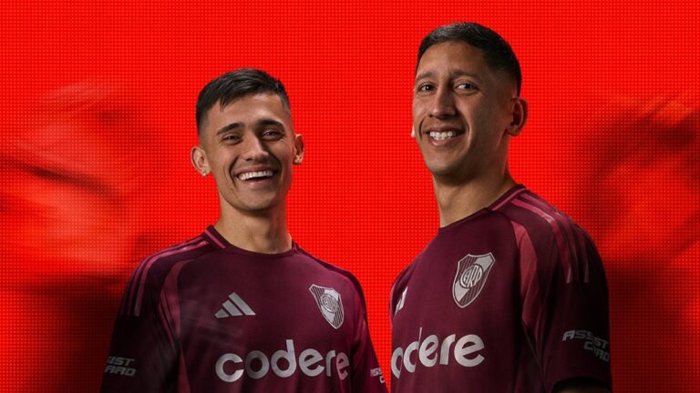 River presenta su nueva camiseta alternativa: por qué cambió los colores de su escudo