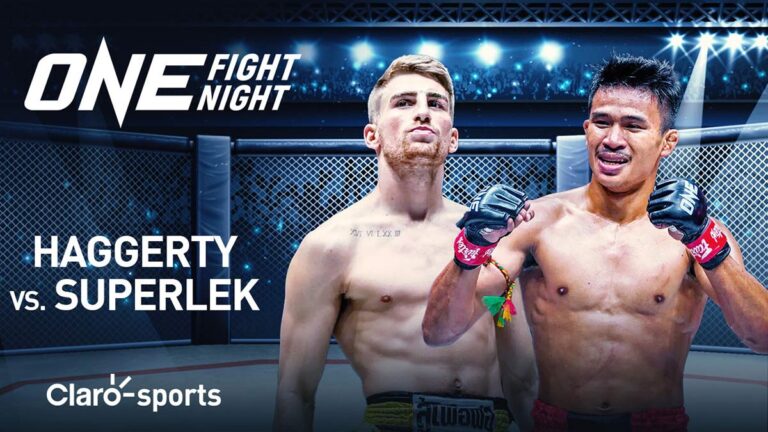 One Fight Night 168 en vivo: Jonathan Haggerty vs Superlek Kiatmookao