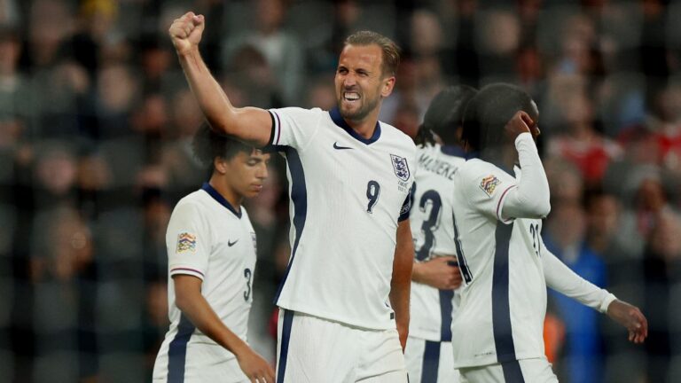 Harry Kane celebra un centenar de partidos con Inglaterra con doblete y victoria sobre Finlandia