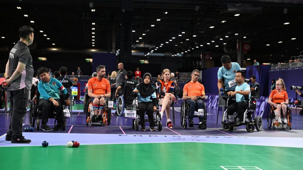 Estos fueron los ganadores de la medalla de bronce en tres categorías del boccia de los Juegos Paralímpicos de Paris 2024.