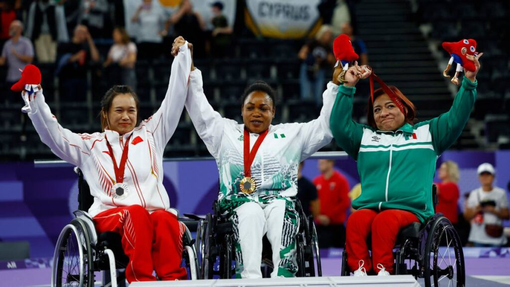 México sumó un bronce en el para powerlifting de Paris 2024 gracias a Amalia Pérez