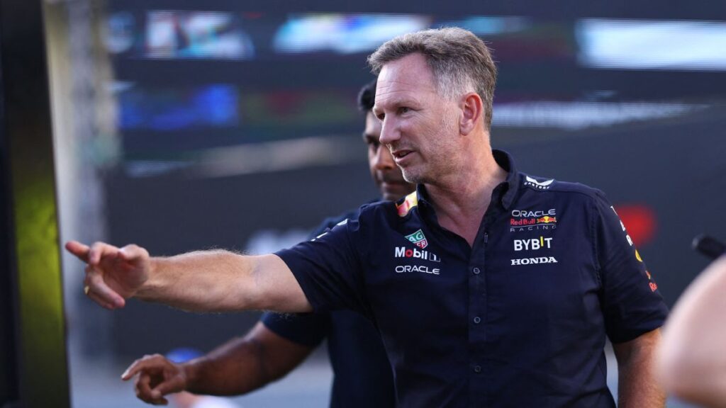 Horner habla del choque de Pérez y Sainz | REUTERS/Hannah Mckay