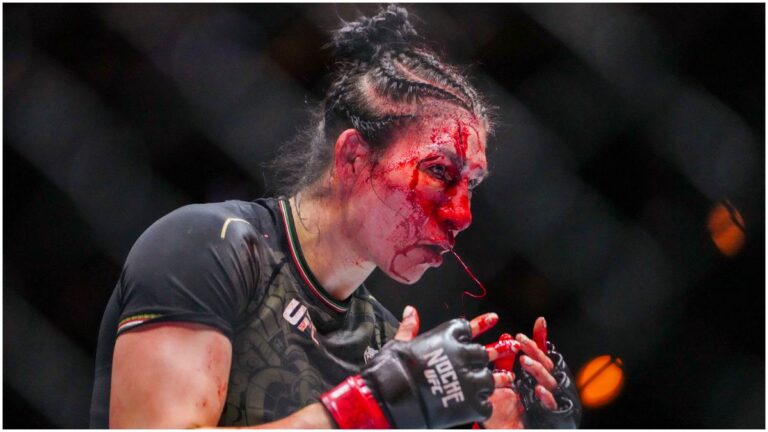 La mexicana Irene Aldana luce ‘irreconocible’ después del terrible golpe que sufrió en la noche mexicana de UFC