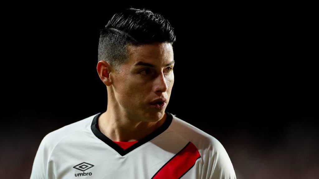 James Rodríguez debutó con el Rayo Vallecano / Foto:@RayoVallecano