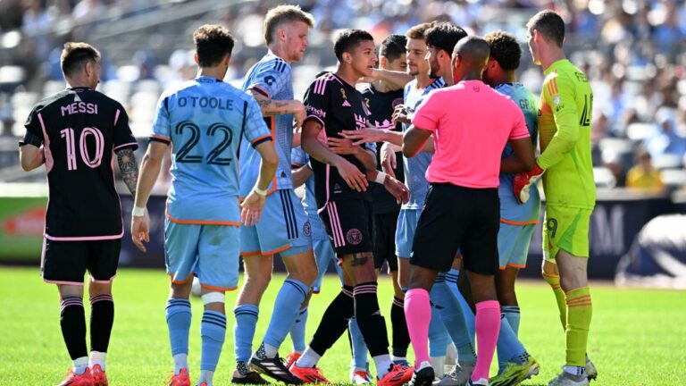 James Sands marca sobre la hora y el NYCFC le arrebata el triunfo al Inter Miami de Lionel Messi