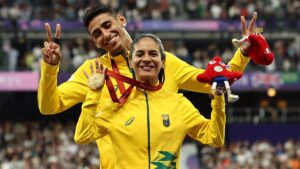 Jerusa Geber dos Santos se convierte en doble campeona paralímpica de la mano de su guía olímpico