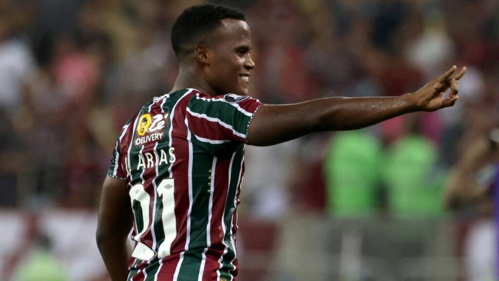 Jhon Arias anotó en el Fluminense vs Juventude / Reuters