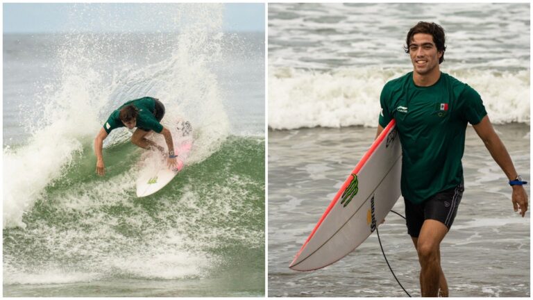 El surfista mexicano Jhony Corzo apunta a los Juegos Olímpicos Los Angeles 2028