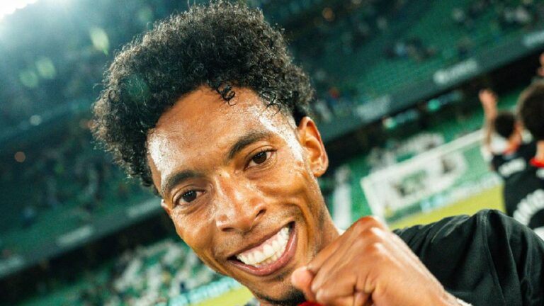 Johan Mojica, el mejor defensor del Mallorca