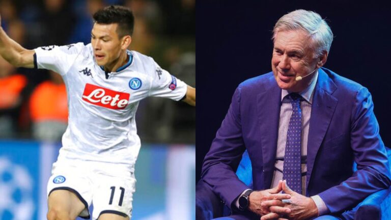 El noble gesto de Carlo Ancelotti con el Chucky Lozano en la pandemia