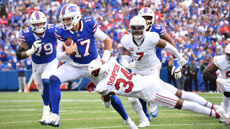 Josh Allen guía la remontada de los Bills ante los Cardinals