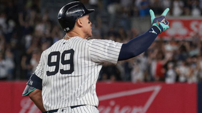 Aaron Judge rompe su sequía y derrota a los Red Sox con un Grand Slam