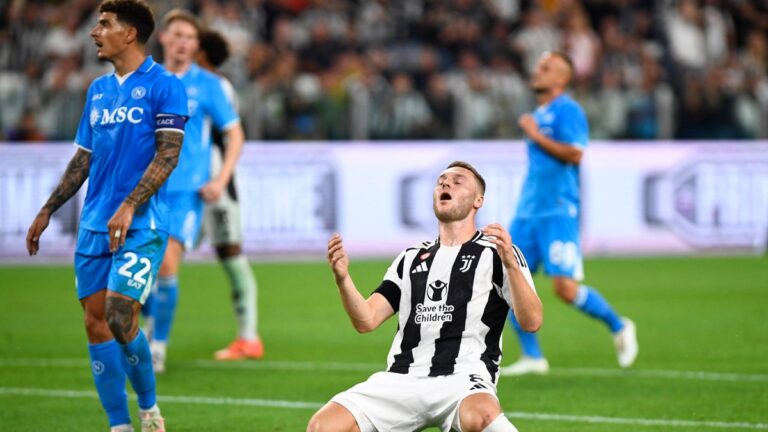 Juventus y Napoli dejan los goles y el buen fútbol para después