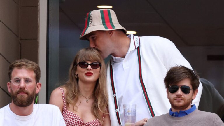 Taylor Swift y Travis Kelce presentes en la final varonil del US Open