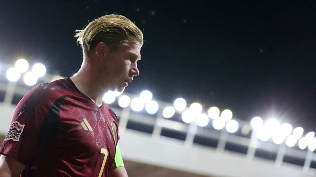 Kevin De Bruyne deja en vilo su continuidad con Bélgica. Reuters