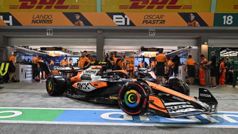 Lando Norris se lleva la pole en Singapur: “Estoy emocionado por lo que podemos hacer mañana”