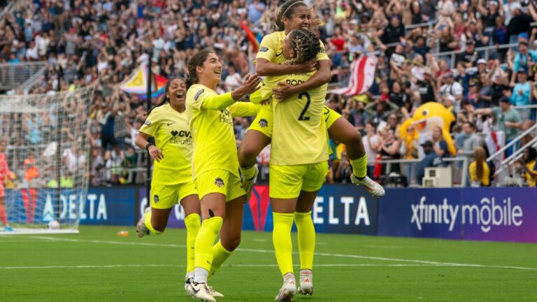 Leicy Santos vuelve a marcar: golazo en la victoria agónica de Washington Spirit